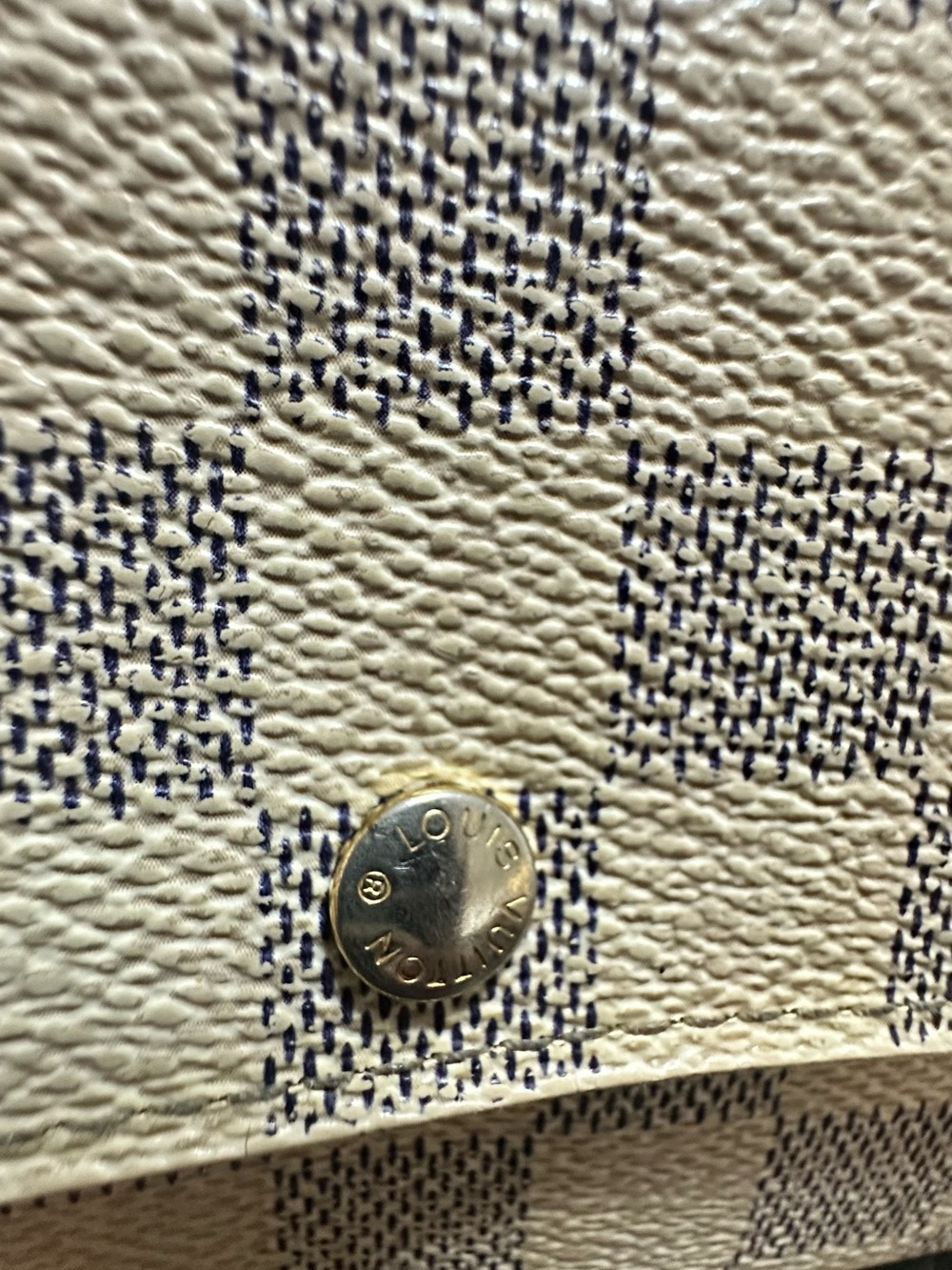 Authentic Louis Vuitton Damier Azur Sarah Wallet - Mint Condition - Picture 14 of 16